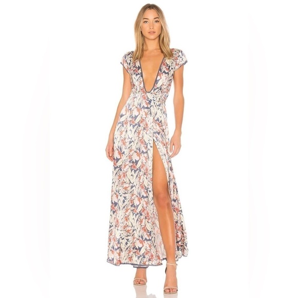 Tularosa floral sid wrap dress size XL - Picture 1 of 10